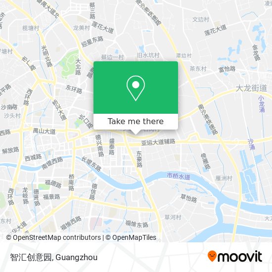 智汇创意园 map
