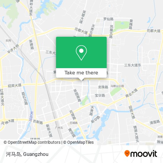 河马岛 map