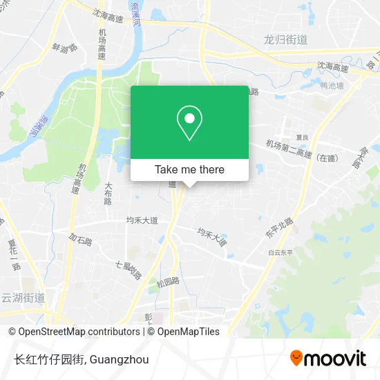 长红竹仔园街 map