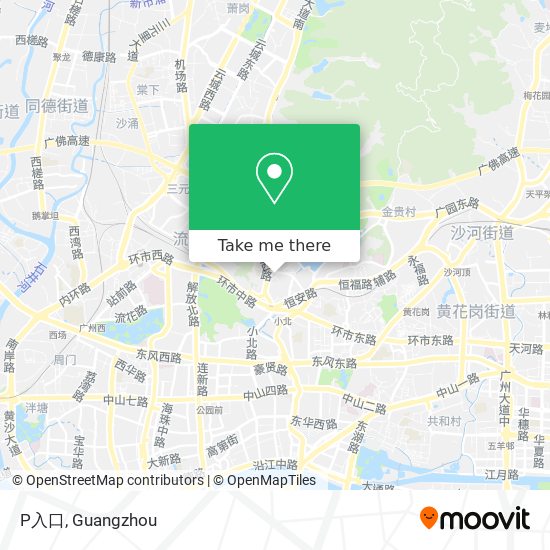 P入口 map