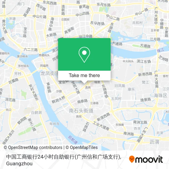 中国工商银行24小时自助银行(广州信和广场支行) map