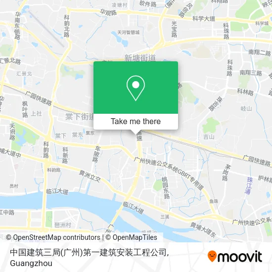 中国建筑三局(广州)第一建筑安装工程公司 map