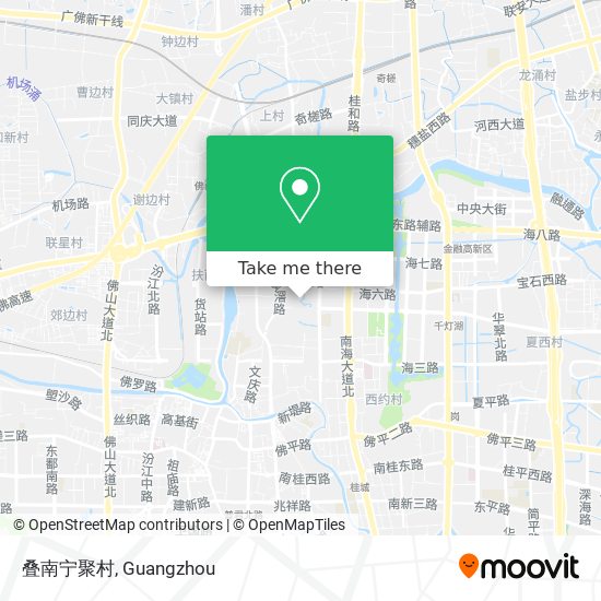 叠南宁聚村 map
