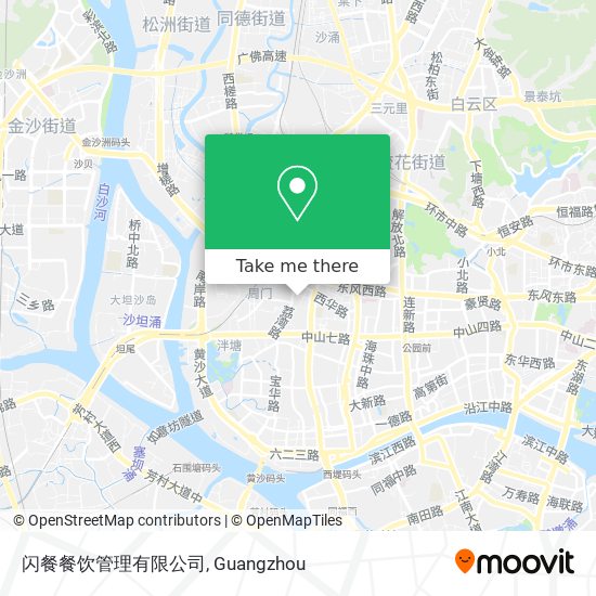 闪餐餐饮管理有限公司 map
