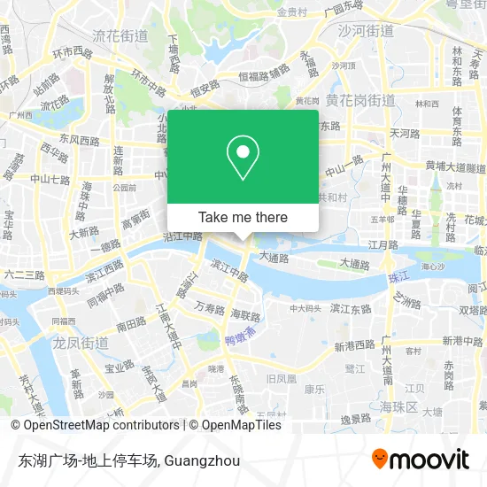 东湖广场-地上停车场 map