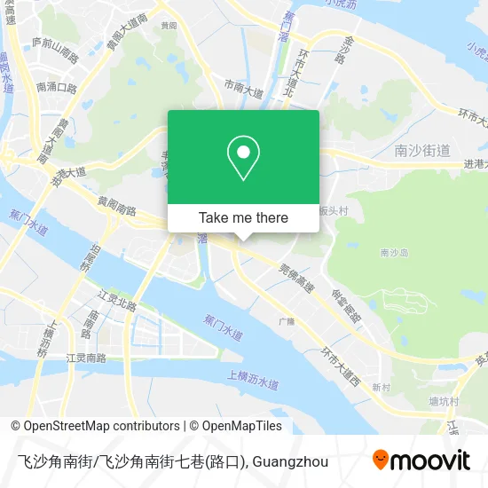 飞沙角南街/飞沙角南街七巷(路口) map