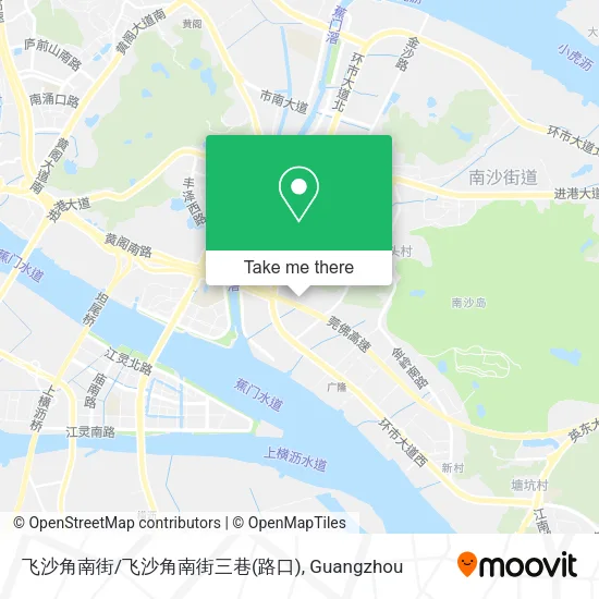 飞沙角南街/飞沙角南街三巷(路口) map