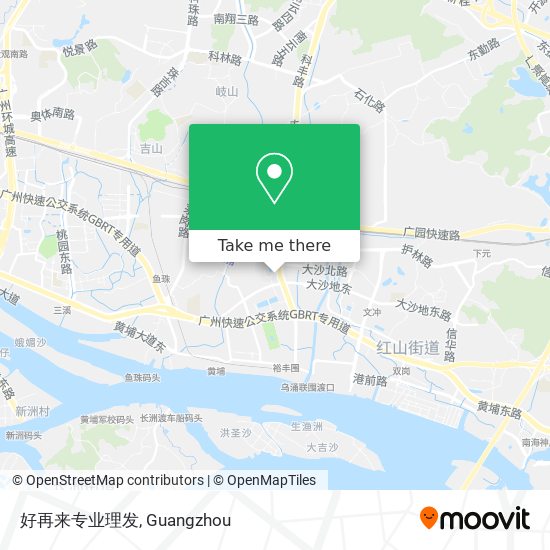 好再来专业理发 map