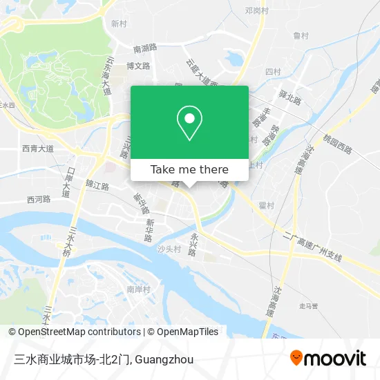 三水商业城市场-北2门 map