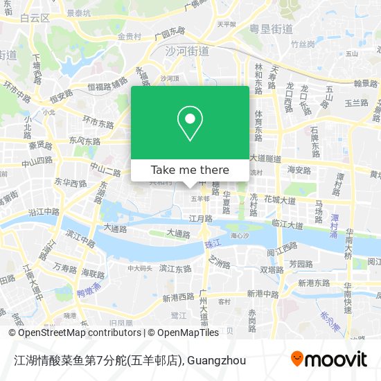 江湖情酸菜鱼第7分舵(五羊邨店) map