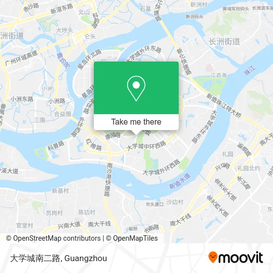 大学城南二路 map