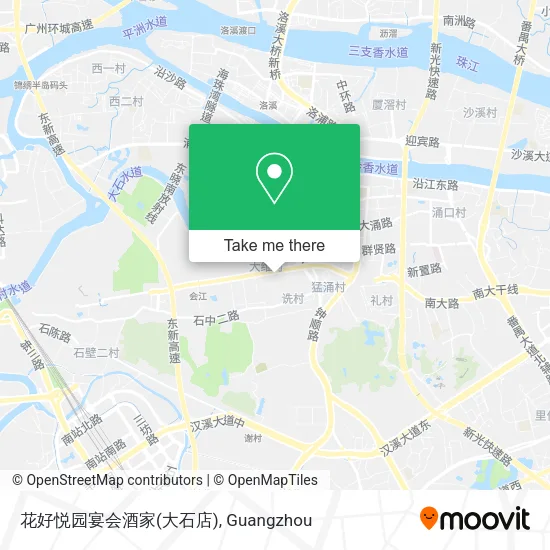 花好悦园宴会酒家(大石店) map