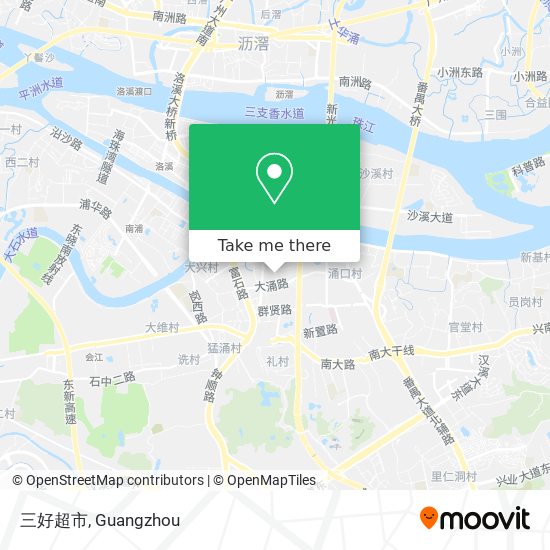 三好超市 map