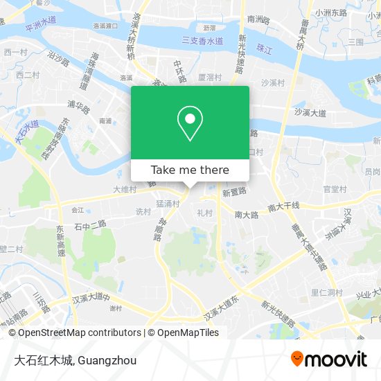 大石红木城 map