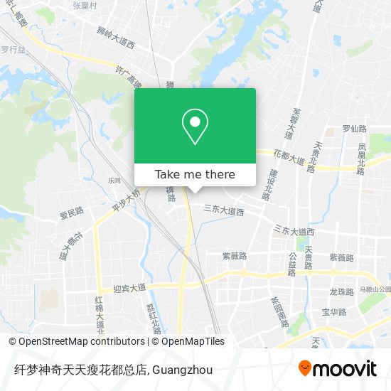 纤梦神奇天天瘦花都总店 map