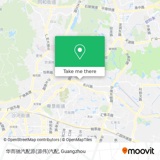 华而驰汽配原(源伟)汽配 map
