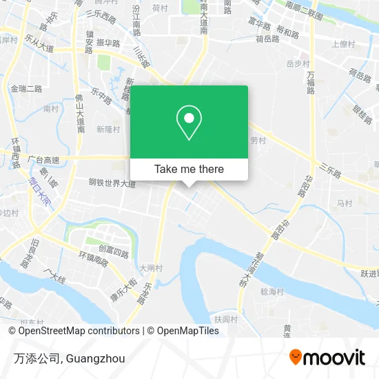 万添公司 map