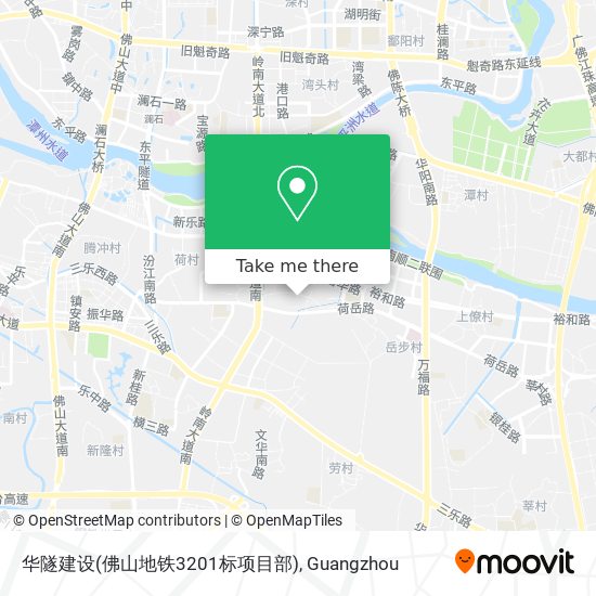 华隧建设(佛山地铁3201标项目部) map