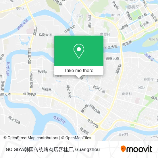 GO GIYA韩国传统烤肉店容桂店 map
