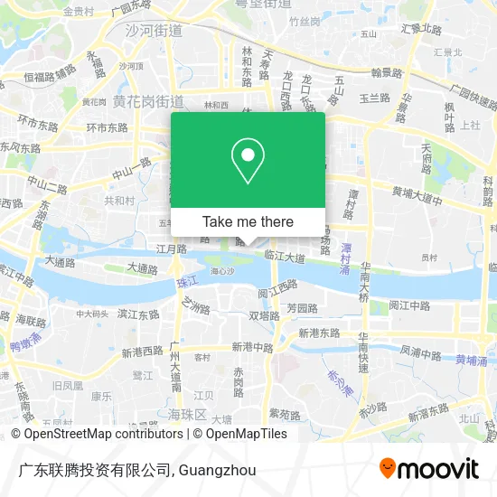 广东联腾投资有限公司 map