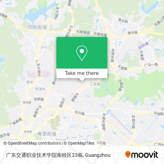 广东交通职业技术学院南校区23栋 map