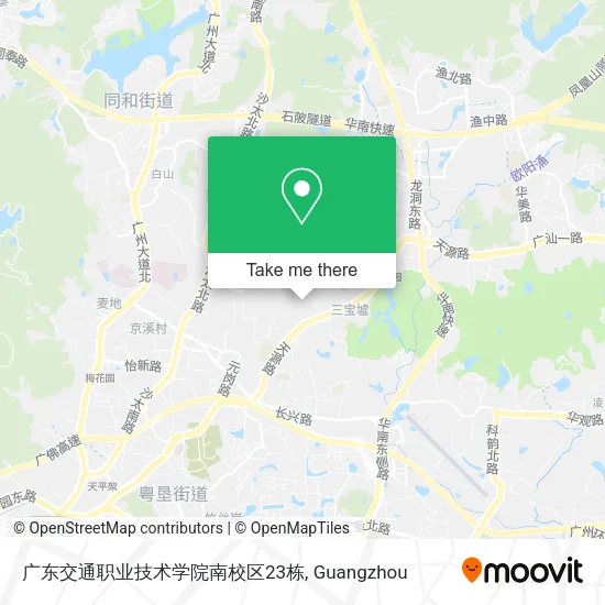 广东交通职业技术学院南校区23栋 map