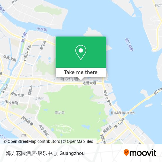 海力花园酒店-康乐中心 map