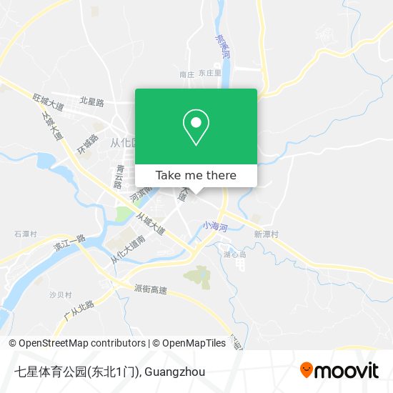 七星体育公园(东北1门) map