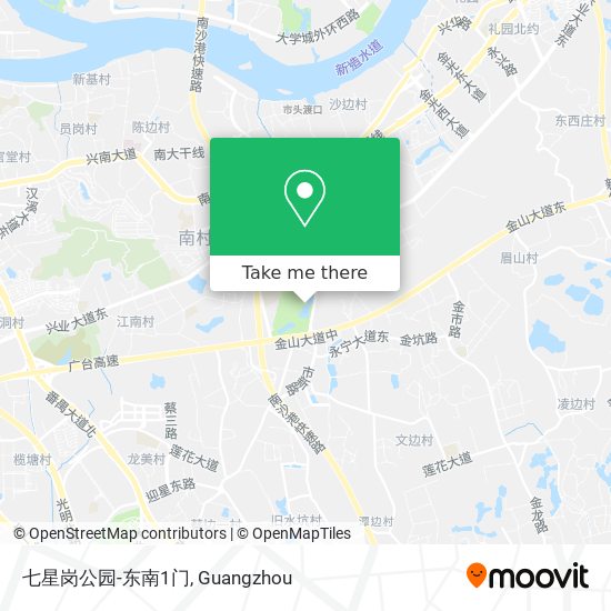 七星岗公园-东南1门 map