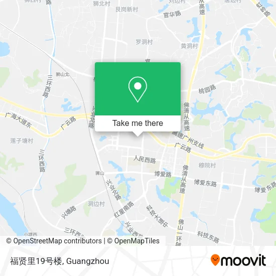 福贤里19号楼 map