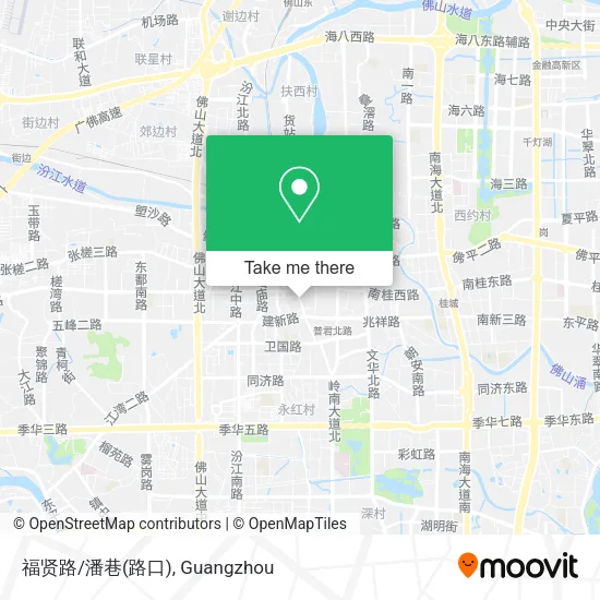 福贤路/潘巷(路口) map
