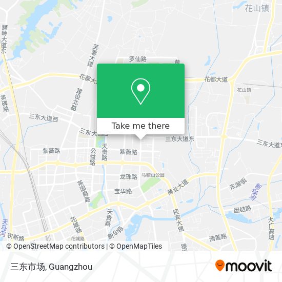 三东市场 map