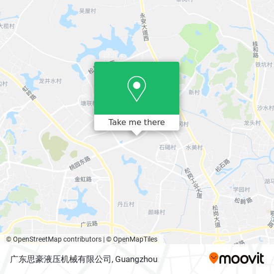 广东思豪液压机械有限公司 map