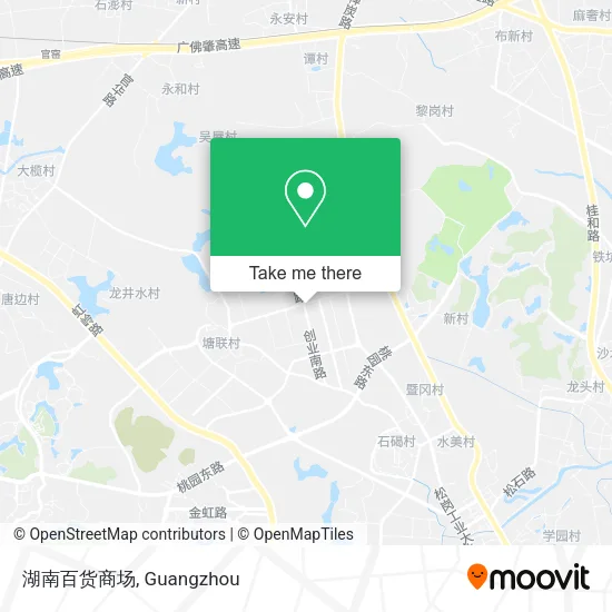 湖南百货商场 map