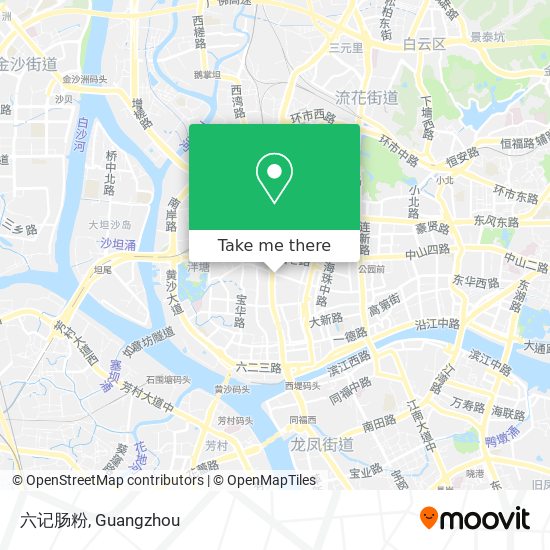 六记肠粉 map