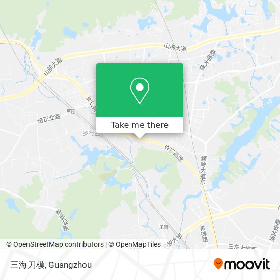 三海刀模 map