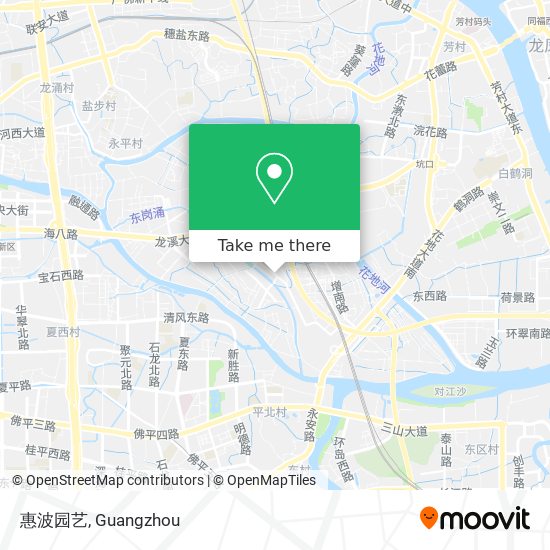 惠波园艺 map