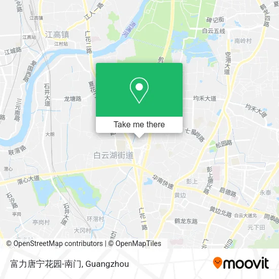 富力唐宁花园-南门 map