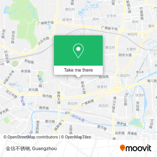 金信不锈钢 map