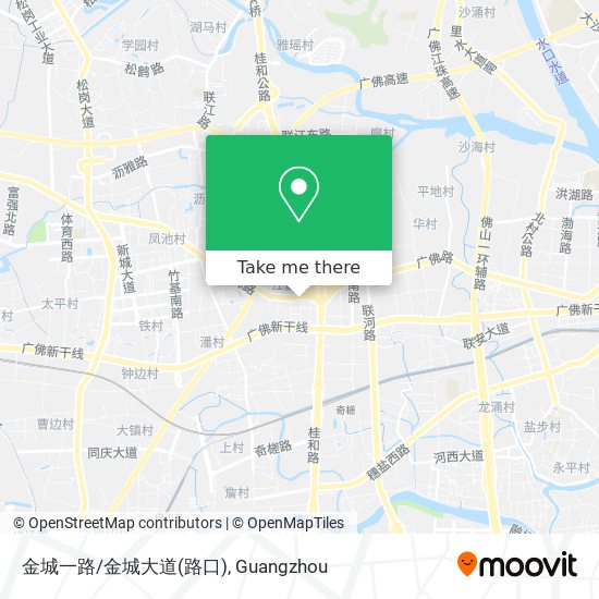 金城一路/金城大道(路口) map