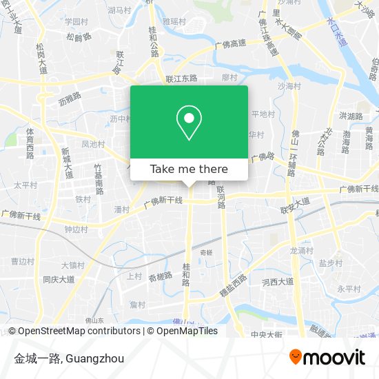 金城一路 map