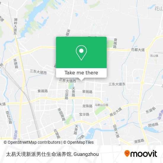 太易天境新派男仕生命涵养馆 map