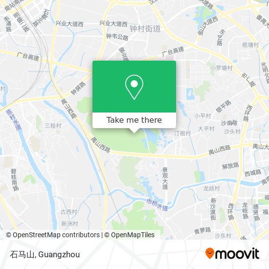 石马山 map