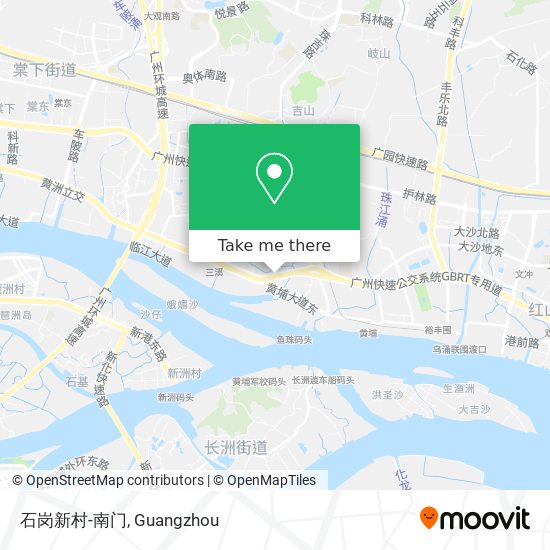 石岗新村-南门 map