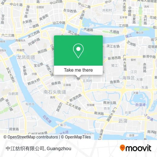 中江纺织有限公司 map