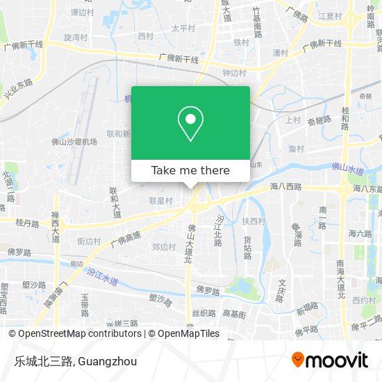 乐城北三路 map