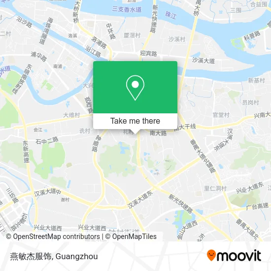 燕敏杰服饰 map