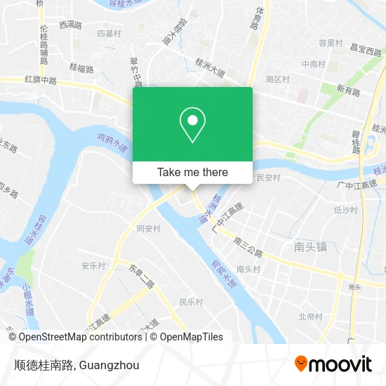顺德桂南路 map