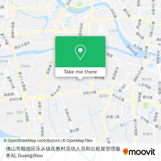 佛山市顺德区乐从镇良教村流动人员和出租屋管理服务站 map
