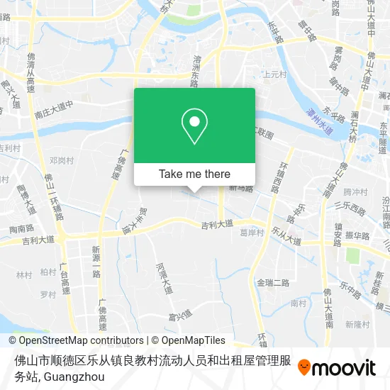 佛山市顺德区乐从镇良教村流动人员和出租屋管理服务站 map